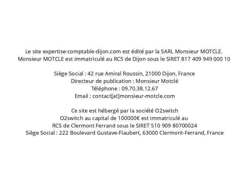 Mentions Légales